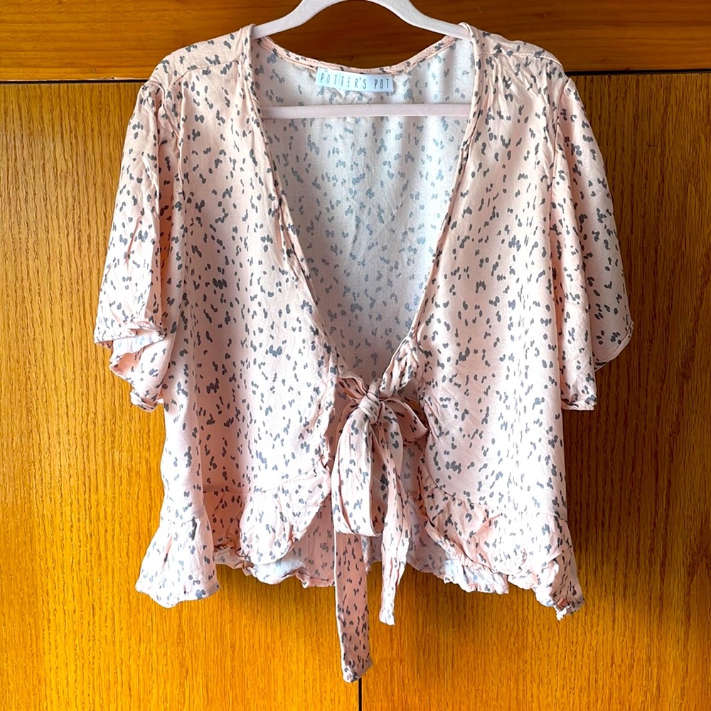 Short Sleeved Crop Top